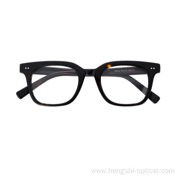 New Glasses Gentleman Stylish Specs Acetate Frames Optical Eyeglasses